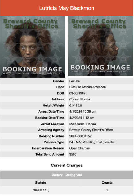 Recent Jail Mugshots in Brevard County Florida