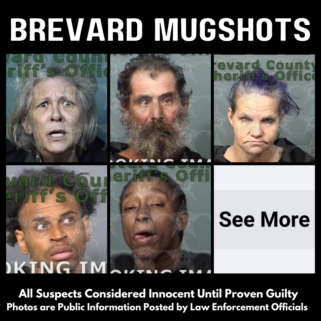Brevard County Jail Mugshot Pics for March 2025 Brevard County Arrests
