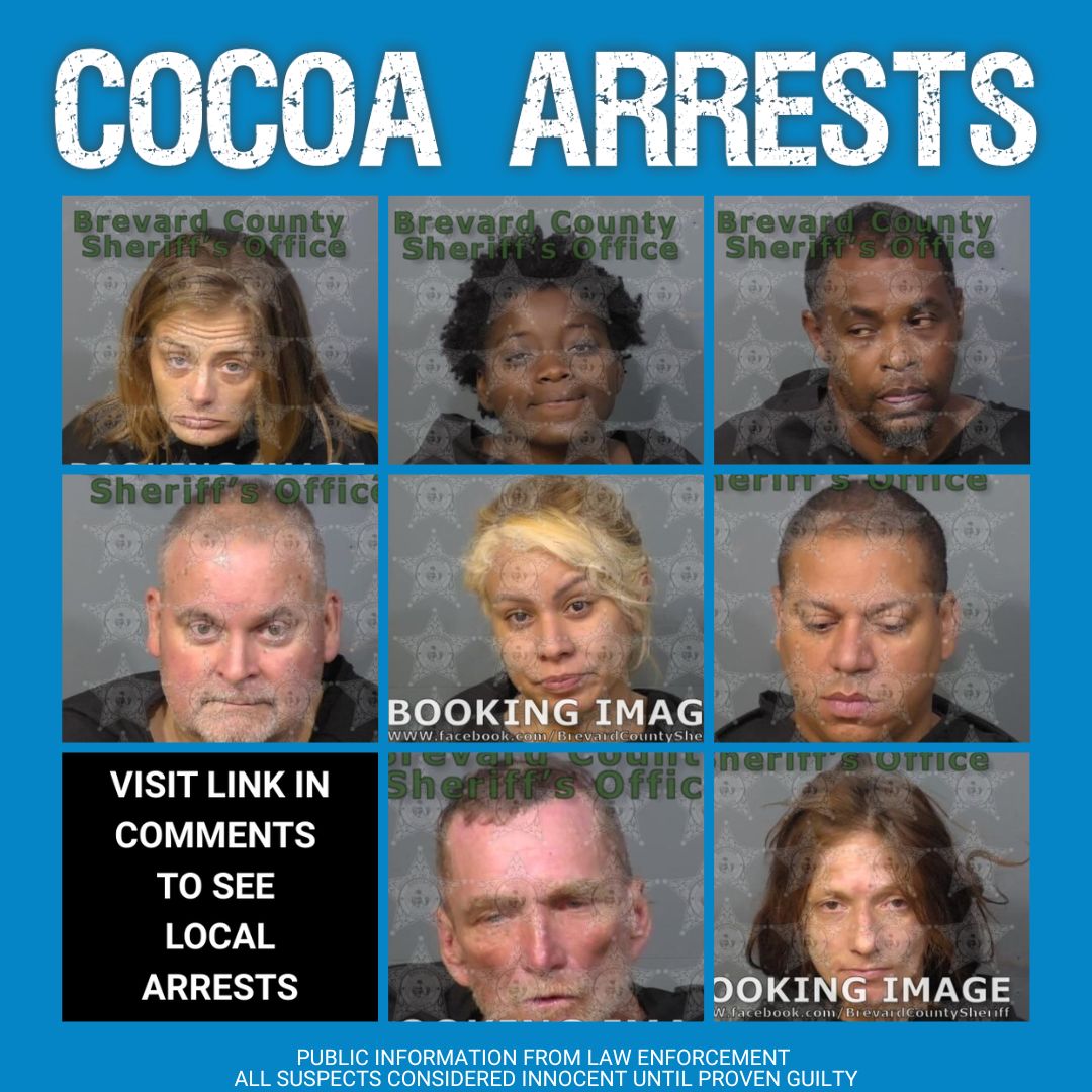 Arrests in Cocoa, Florida – Brevard County Arrests